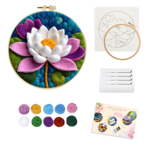 Needle Felting - Pretty Water Lily Online Hot Sale - Image 2