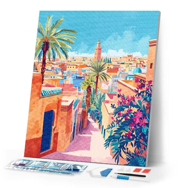 Diamond Painting - Marrakesh Morocco For Discount