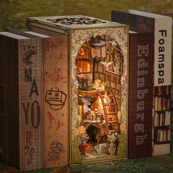 DIY Book Nook Kit - Elves Paradise Hot on Sale - Image 2