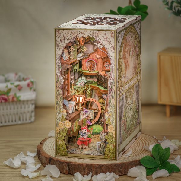 DIY Book Nook Kit - Elves Paradise Hot on Sale - Image 3