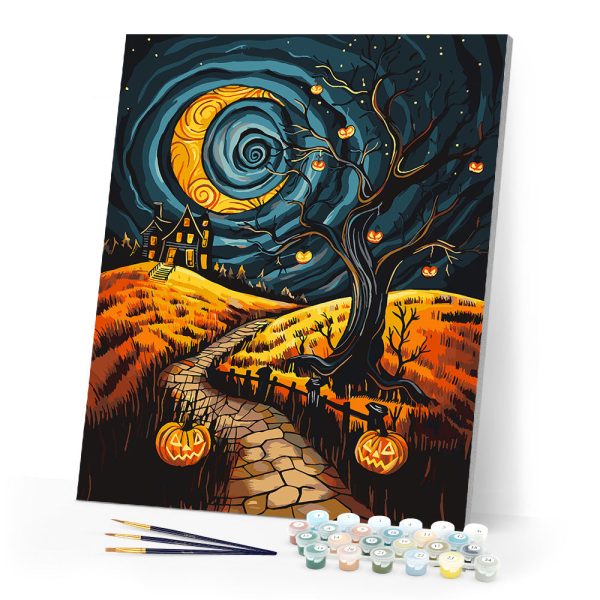 Spooky Moonlit Path Online Sale