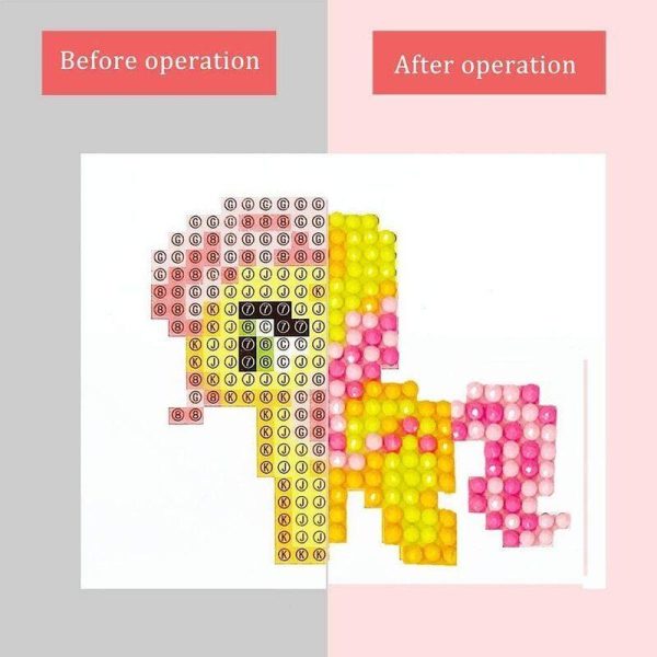 5D Diamond Painting 16 Emoji Star Stickers Online Sale - Image 5