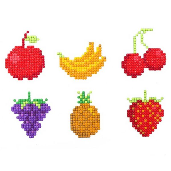 5D Diamond Painting Sticker Set Fruit for Kids For Discount