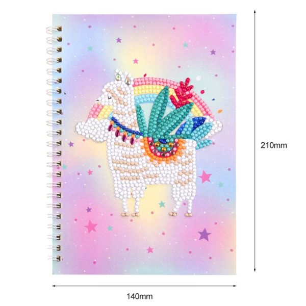 Diamond Painting Notebook Cover Minder Lama Sale - Image 3