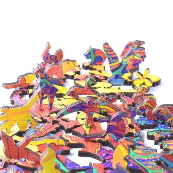 Wooden Puzzle - Golden Honeybee Sale - Image 4