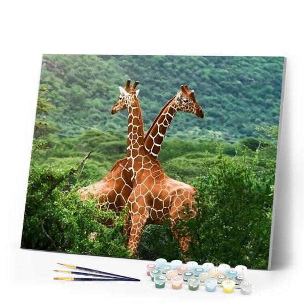 Two Giraffes Cheap